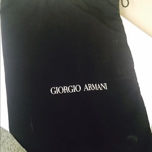 Giorgio Armani Dust Bag Black Acessories Case